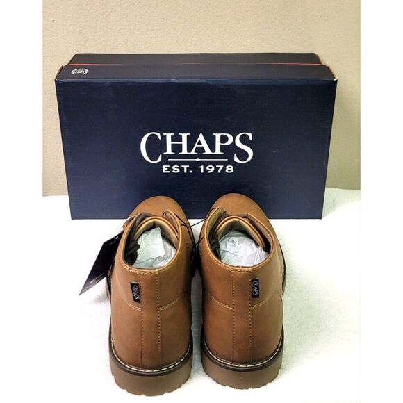 Size: 12 . Chukka Boots w/ Memory Foam . Chaps  New in Box